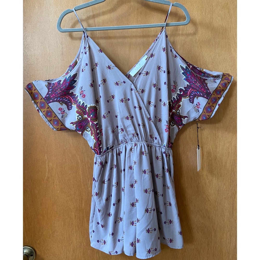 ASTR purple romper